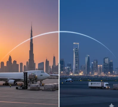 shipping from UAE to Riyadh