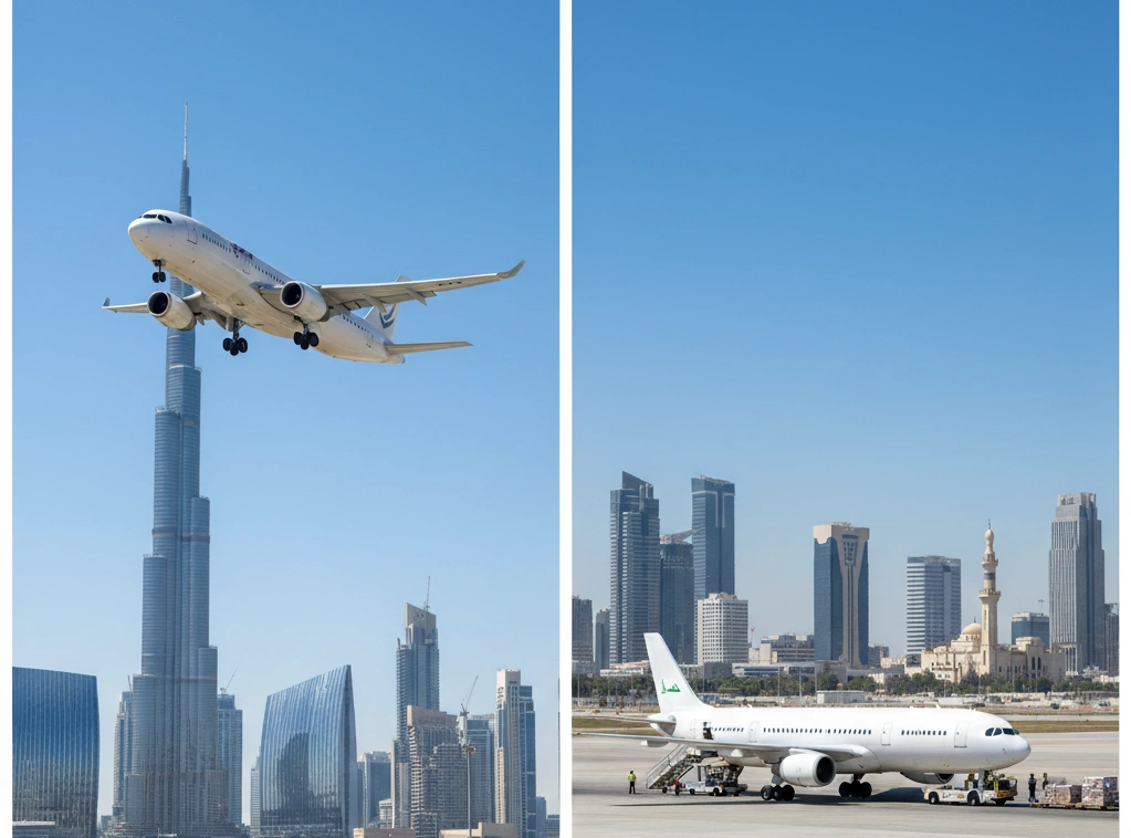 shipping from uae to iraq